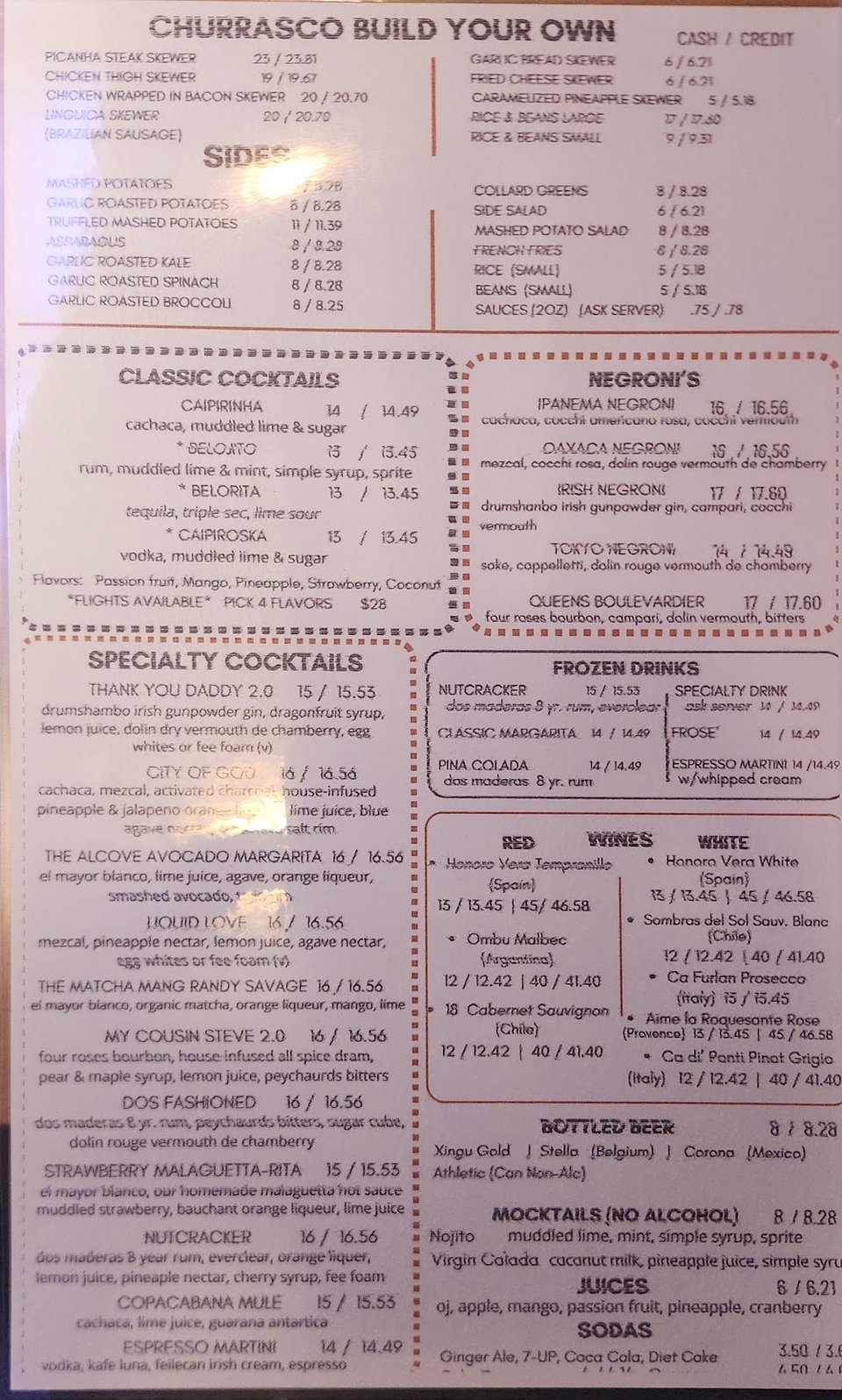 Breakfast, lunch, and dinner options listed here.